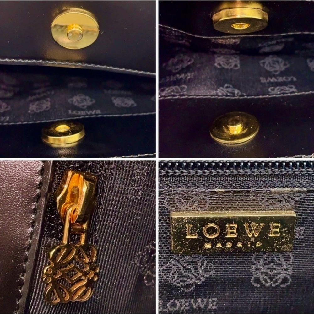 LOEWE Classic Minimalist Luxury Tote/Shoulder Bag TWO COA’s LOEWE Dust Bag - Picture 5 of 17